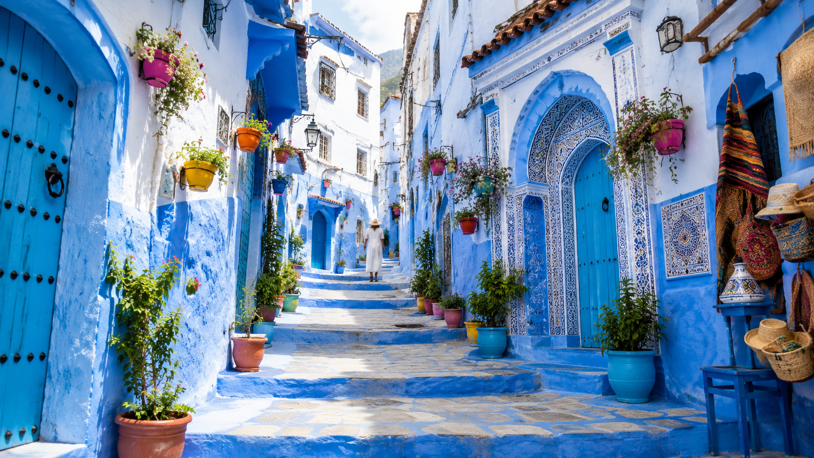 Marruecos Esencial: Ciudades Imperiales, Norte Azul y Desierto
